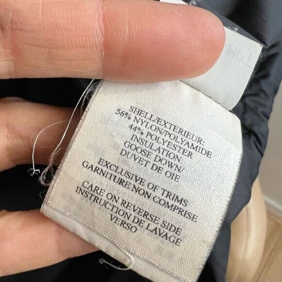 Vintage Marmot Women’s Small Puffer Jacket Goose Down Black 650 Fill Ski Snow - Picture 9 of 14